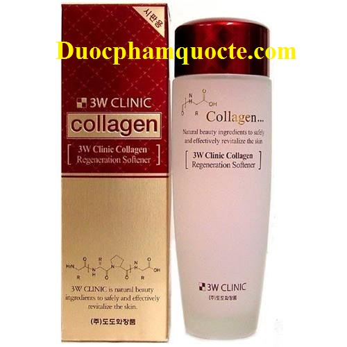Nước hoa hồng 3W clinic collagen - Nuoc hoa hong 3W clinic collagen